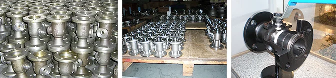 1-PC Uni-Body Cast Steel Floating Ball Valve
