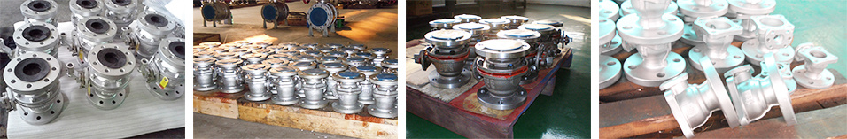 2-PC Body Cast Steel Floating Ball Valve