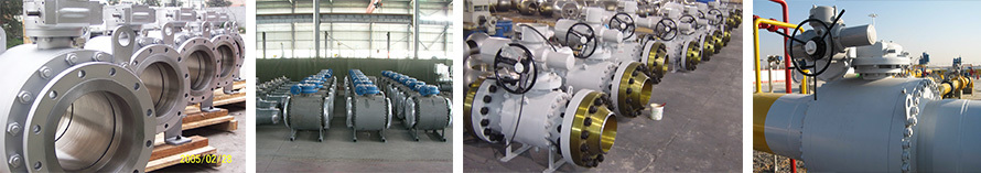 3-PC Body Forged Steel Trunnion Mounted Ball Valve