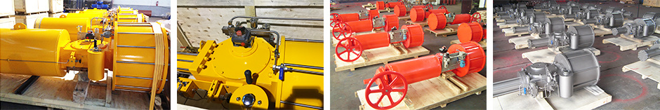 Heavy Duty Fully Modular Design Quarter Turn Pneumatic Actuators