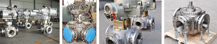 T Port & L Port 3 Way Floating Ball Valves